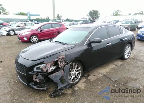 2014 Nissan Maxima 3.5 S z USA, uszkodzony, nr VIN 1N4AA5AP5EC430838